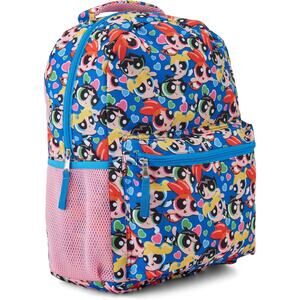 Powerpuff Girls Classic Allover Backpack - Blossom Bubbles Buttercup Bookbag